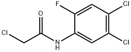 2'-Fluoro-2,4',5'-trichloroacetanilide 结构式