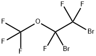 1,2-二溴-1,1,2-三氟-2-(三氟甲氧基)乙烷 结构式
