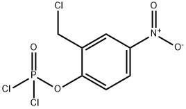 Dichloridophosphoric acid 2-(chloromethyl)-4-nitrophenyl ester 结构式