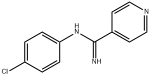 N-(p-Chlorophenyl)isonicotinamidine 结构式