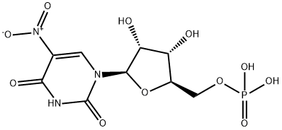5-Nitrouridine-5'-Monophosphate 结构式