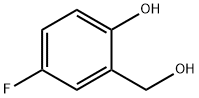 Benzenemethanol, 5-fluoro-2-hydroxy-
 结构式