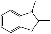 2,3-DIHYDRO-3-METHYL-2-METHYLENEBENZOTHIAZOLE� 结构式