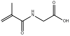 N-甲基丙烯酰基甘氨酸 结构式