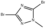 3,5-二溴-1-甲基-1,2,4-三氮唑 结构式