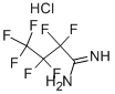 Heptafluorobutyrylamidine HCl 结构式