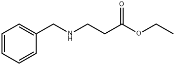 3-(苄基氨基)丙酸乙酯 结构式