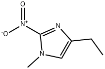 4-Ethyl-1-methyl-2-nitro-1H-imidazole 结构式