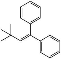 1,1-Diphenyl-3,3-dimethyl-1-butene 结构式