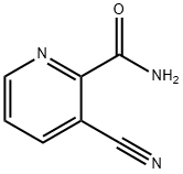3-CYANOPYRIDINE-2-CARBOXAMIDE 结构式