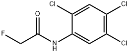 2-Fluoro-2',4',5'-trichloroacetanilide 结构式