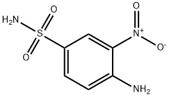 3-硝基-4-氨基苯磺酰胺 结构式