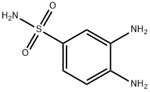 3,4-二氨基苯磺酰胺 结构式