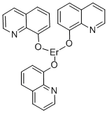 三(8-羟基喹啉)-铒 结构式
