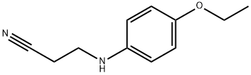 cyanoethyl-p-phenetidine 结构式