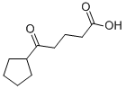 5-CYCLOPENTYL-5-OXOVALERIC ACID 结构式