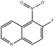 6-氟-5-硝基喹啉 结构式