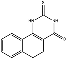 2-硫代-2,3,5,6-四氢苯并[H]喹唑啉-4(1H) - 酮 结构式