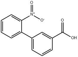 2-NITROBIPHENYL-3-CARBOXYLIC ACID 结构式