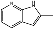 2-甲基-7-氮杂吲哚 结构式