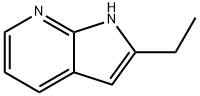 2-Ethyl-1H-pyrrolo[2,3-b]pyridine 结构式