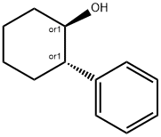 反式-2-苯基-1-环已醇 结构式