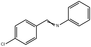 1-(4-chlorophenyl)-N-phenyl-methanimine 结构式