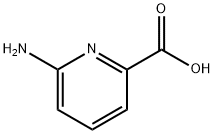 6-氨基-2-吡啶甲酸 结构式