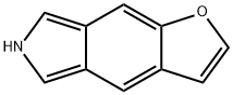 6H-Furo[2,3-f]isoindole 结构式