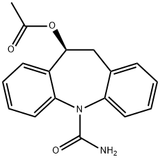 艾司利卡西平醋酸酯 结构式
