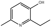 2-乙基-6-甲基-3-羟基吡啶 结构式