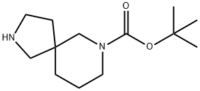 2,7-二氮杂螺[4.5]癸烷-7-甲酸叔丁酯 结构式