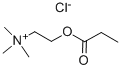 氯化丙酰胆碱 结构式
