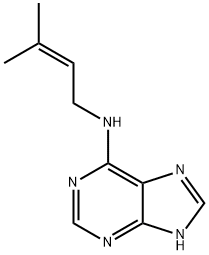 N6-异戊烯基腺嘌呤 结构式
