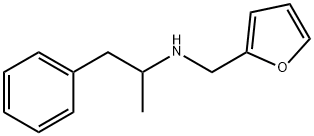 N-(呋喃-2-基甲基)-1-苯基丙-2-胺 结构式