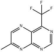 7-Methyl-4-(trifluoromethyl)pteridine 结构式