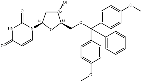 保护-2'-脱氧尿苷 结构式