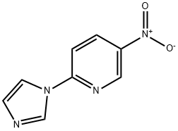 2-(1H-IMIDAZOL-1-YL)-5-NITROPYRIDINE 结构式