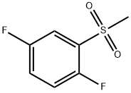 1,4-二氟-2-甲砜基苯 结构式