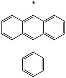 9-溴-10-苯基蒽 结构式