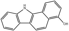 4-HYDROXY-11H-INDOLO[2,3-F]NAPHTHALENE 结构式