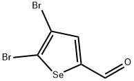 2-Selenophenecarboxaldehyde, 4,5-dibromo- 结构式