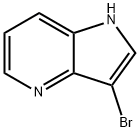 3-溴-4-氮杂吲哚 结构式