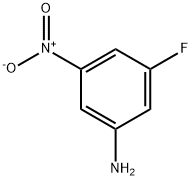 5-氟-3-硝基苯胺 结构式