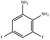 1,2-二氨基-3,5-二氟苯 结构式