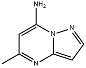 5-甲基吡唑并[1,5-A]嘧啶-7-胺 结构式