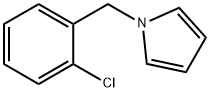 1-(o-chlorobenzyl)-1H-pyrrole 结构式
