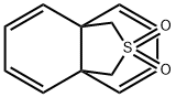 4a,8a-(Methanothiomethano)naphthalene 10,10-dioxide 结构式