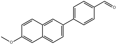 4-(6-Methoxynaphthalen-2-yl)benzaldehyde 结构式