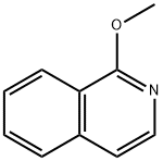 1-甲氧基异喹啉 结构式